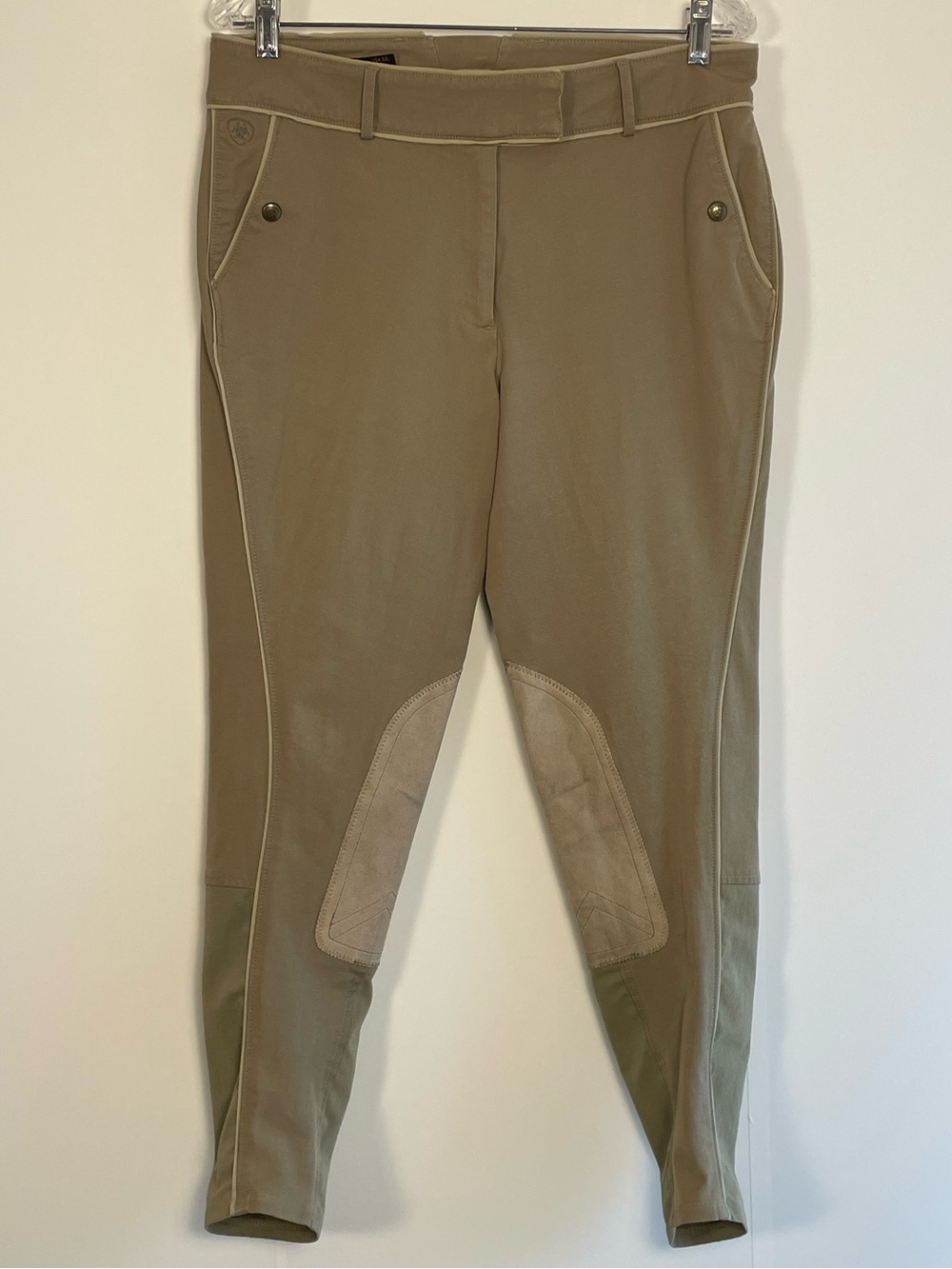 ARIAT All Circuit Women's Tan / Khaki Equestrian Riding Breeches / Schooling -32